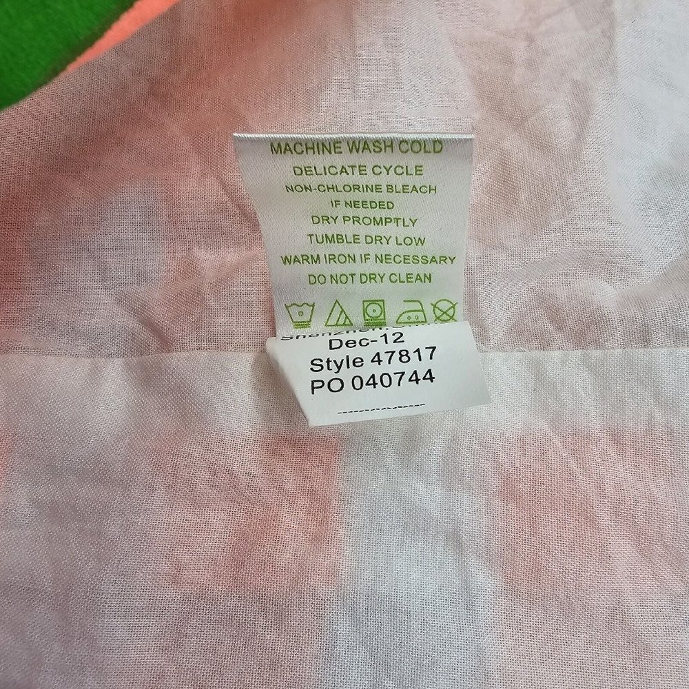 Lilly Pulitzer Sleeveless Delia Dress Sz 4 Sunrise Orange Wild Flowers Sweet Tea - Picture 8 of 10